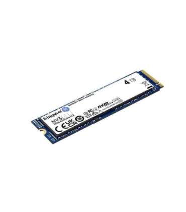Kingston SNV3S/4000G 4000G NV3 SSD, 4 TB, M.2 2280, NVMe, PCIe Gen 4, 6000 MB/s