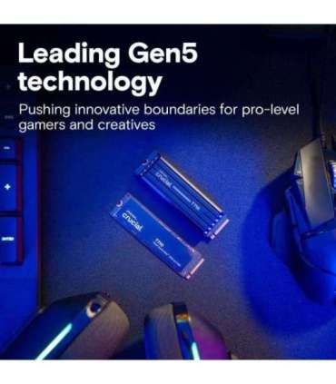 Crucial CT4000T710SSD8 T710 SSD, 4 TB, M.2, PCIe Gen5, NVMe, 14500/ 13800 MB/s