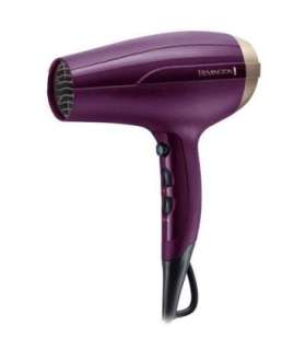 Remington Hair Dryer D5219 2300 W Number of temperature settings 3 Ionic function Diffuser nozzle Purple