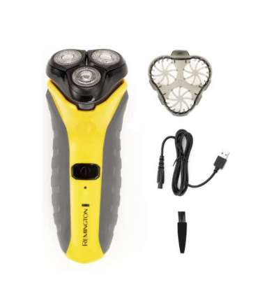 Remington Rotary Shaver PR1855 Virtually Indestructible Cordless Yellow/Black