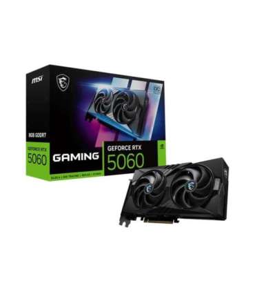 MSI GeForce RTX 5060 8G GAMING OC NVIDIA 8 GB GeForce RTX 5060 GDDR7 HDMI ports quantity 1 PCI Express Gen 5
