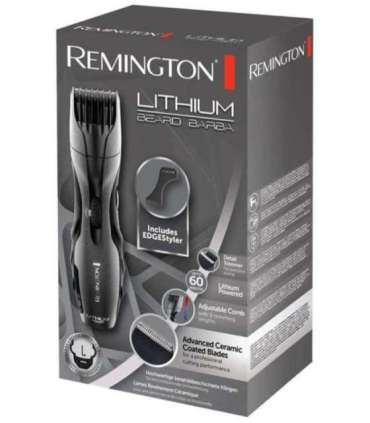 Remington Beard Barba Shaver MB350L Lithium Operating time (max) 60 min Lithium Ion Black