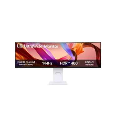 LG 49U950A-W 49 " IPS QHD 32:9 144 Hz 5 ms 5120 x 1440 pixels 400 cd/m² HDMI ports quantity 2