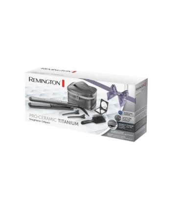 Remington Hair Straightener S5506GP Pro-Ceramic Titanium Ceramic heating system Display Digital display |