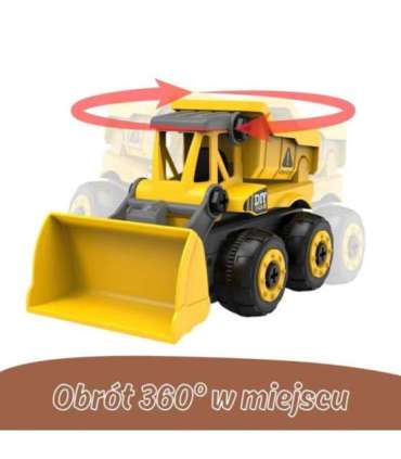 WOOPIE Zdalnie Sterowany Samochodzik Budowlany DIY