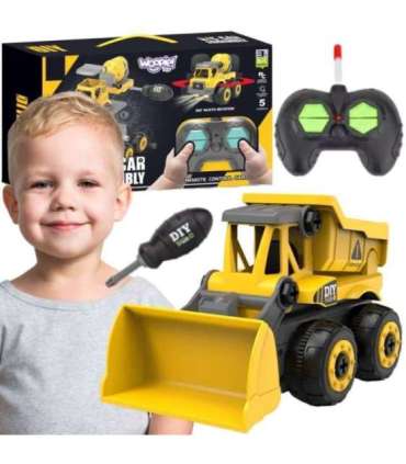 WOOPIE Zdalnie Sterowany Samochodzik Budowlany DIY