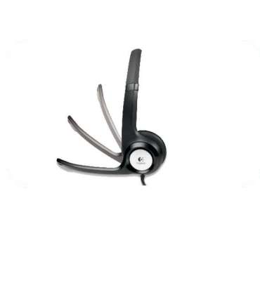 Logitech Computer headset H390 Built-in microphone USB Type-A Black