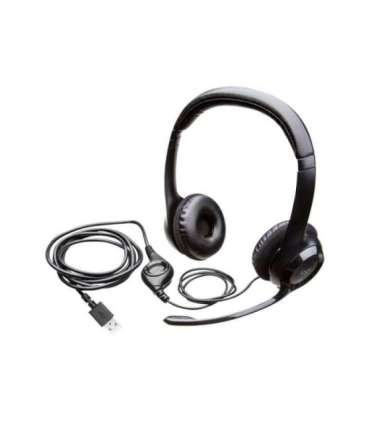 Logitech Computer headset H390 Built-in microphone USB Type-A Black