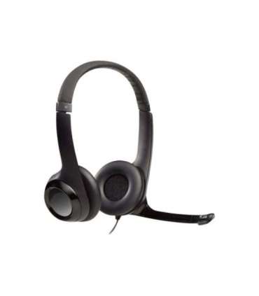 Logitech Computer headset H390 Built-in microphone USB Type-A Black