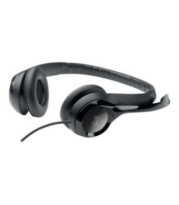 Logitech Computer headset H390 Built-in microphone USB Type-A Black