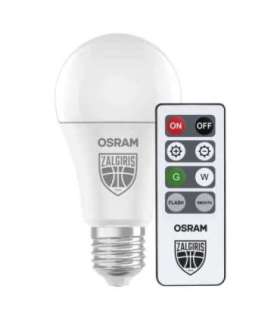 Osram Žalgiris Edition E27 1055lm LED lamp with remote