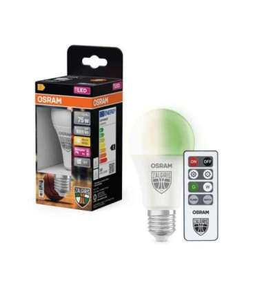 Osram Žalgiris Edition E27 1055lm LED lamp with remote