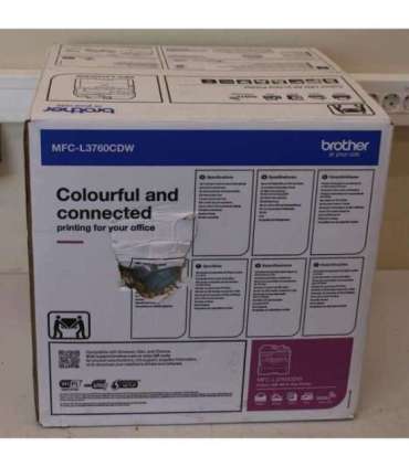 SALE OUT. Brother MFC-L3760CDW Color All-in-One LED Printer with Fax Brother Multifunction Printer MFC-L3760CDW |