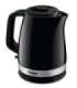 TEFAL Kettle KO150F30 Delfini Vision Electric 2400 W 1.5 L Plastic 360° rotational base Black/Stainless