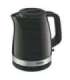 TEFAL Kettle KO150F30 Delfini Vision Electric 2400 W 1.5 L Plastic 360° rotational base Black/Stainless