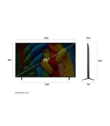 TV Set|LG|75 "|4K Ultra HD|3840 x 2160 pixels|Flat|16:9|LED|75NANO80A3B