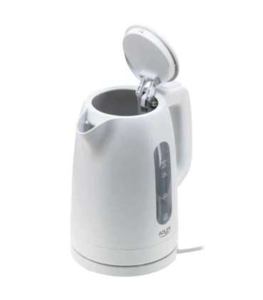 Adler Kettle AD 1379w Electric 2200 W 1.7 L Polypropylene 360° rotational base White