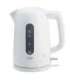 Adler Kettle AD 1379w Electric 2200 W 1.7 L Polypropylene 360° rotational base White