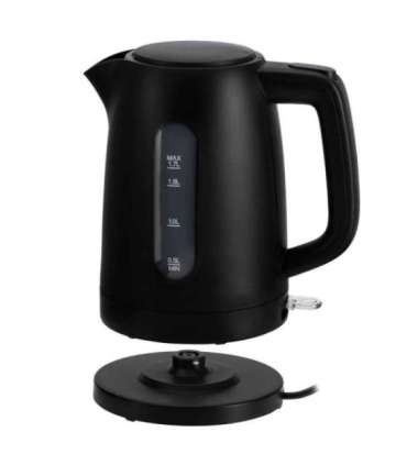 Adler Kettle AD 1379b Electric 2200 W 1.7 L Polypropylene 360° rotational base Black