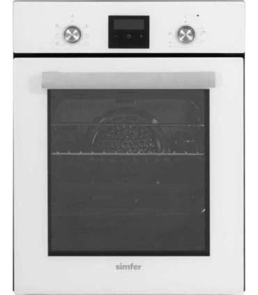 Simfer Oven 4207DERBB.1 47 L, Multifunctional, Manual, Pop-up knobs, Width 45 cm, White