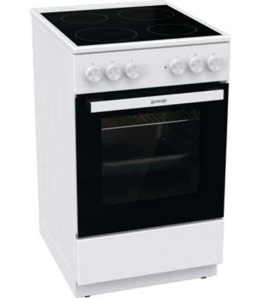 Gorenje Cooker GEC5A21WG-B Hob type Electric Oven type Electric White Width 50 cm Grilling Depth 59.4 cm |