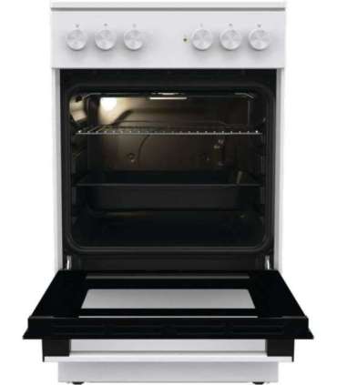 Gorenje Cooker GEC5A21WG-B Hob type Electric Oven type Electric White Width 50 cm Grilling Depth 59.4 cm |