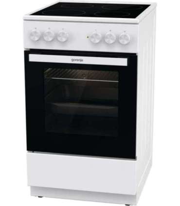 Gorenje Cooker GEC5A21WG-B Hob type Electric Oven type Electric White Width 50 cm Grilling Depth 59.4 cm |