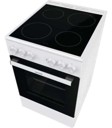 Gorenje Cooker GEC5A21WG-B Hob type Electric Oven type Electric White Width 50 cm Grilling Depth 59.4 cm |