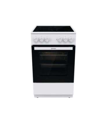 Gorenje Cooker GEC5A21WG-B Hob type Electric Oven type Electric White Width 50 cm Grilling Depth 59.4 cm |