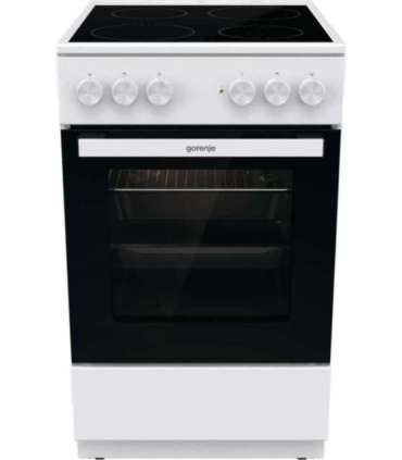 Gorenje Cooker GEC5A21WG-B Hob type Electric Oven type Electric White Width 50 cm Grilling Depth 59.4 cm |