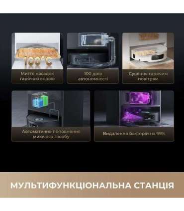 VACUUM CLEANER ROBOT AQUA10/ULTRA RLR81CE-1 BLACK DREAME