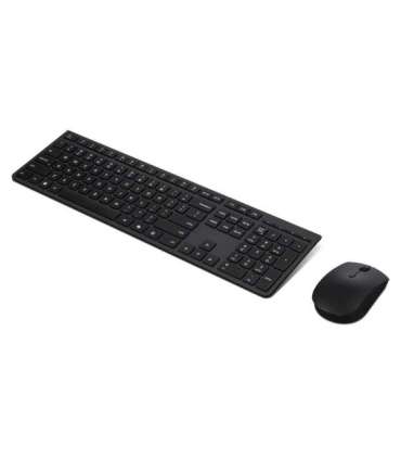 Lenovo Professional Wireless Rechargeable Combo Keyboard and Mouse Keyboard and Mouse Set Wireless Mouse included