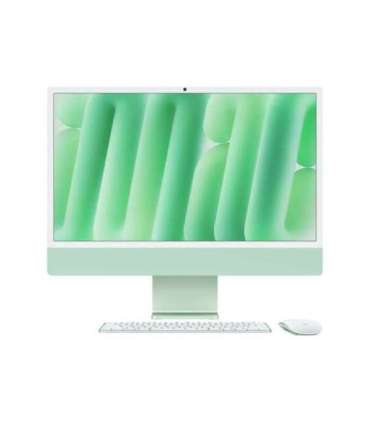 Apple iMac 24” 4.5K Retina, Apple M4 8C CPU, 8C GPU/16GB/256GB SSD/Green/INT Apple