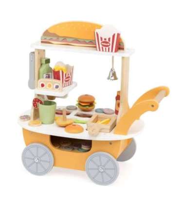 VIGA Minisklep z Hamburgerami – Kreatywna Zabawa w Odgrywanie Ról