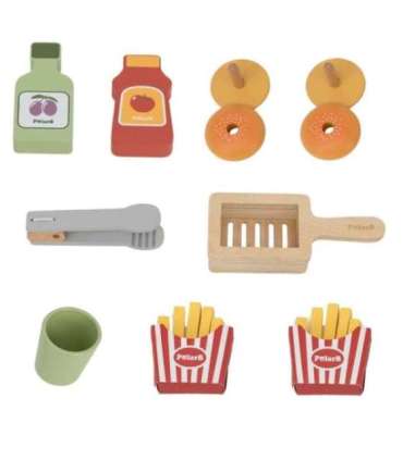 VIGA Minisklep z Hamburgerami – Kreatywna Zabawa w Odgrywanie Ról