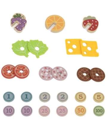 VIGA Minisklep z Hamburgerami – Kreatywna Zabawa w Odgrywanie Ról