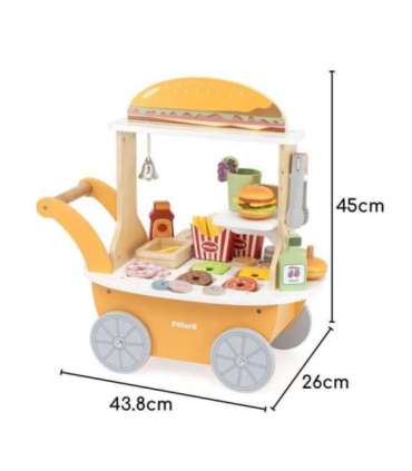 VIGA Minisklep z Hamburgerami – Kreatywna Zabawa w Odgrywanie Ról