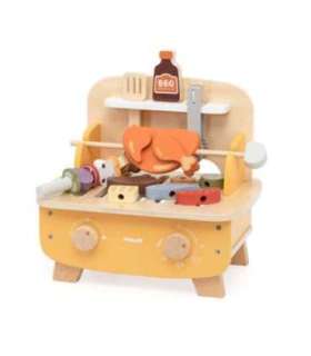 VIGA Drewniany Zestaw do Grillowania BBQ Grill