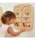 VIGA Деревянная манипуляционная сенсорная доска — лабиринт: прикоснись и подбери