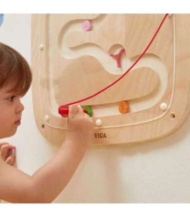 VIGA puidust sensoorne manipuleerimislaud — gravitatsiooniline voog