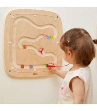 VIGA puidust sensoorne manipuleerimislaud — gravitatsiooniline voog