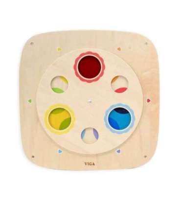 VIGA деревянная сенсорная панель для манипуляций - смешивание цветов
