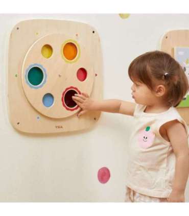 VIGA деревянная сенсорная панель для манипуляций - смешивание цветов