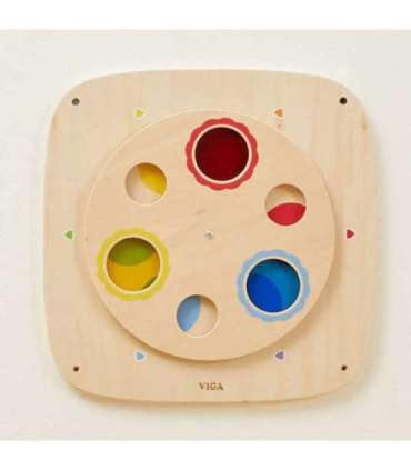 VIGA деревянная сенсорная панель для манипуляций - смешивание цветов