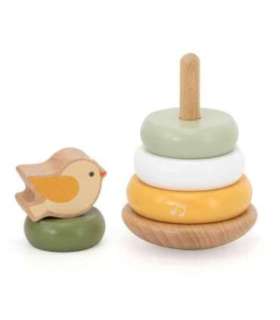 VIGA PolarB puidust õppepüramiid - Linnuke