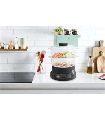 TEFAL Food Steamer VC139810 Black 800 W Capacity 6 L Number of baskets 2