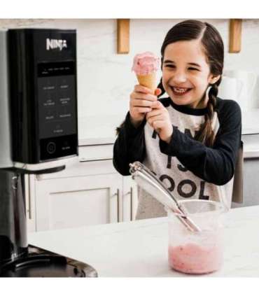NINJA Ice Cream Maker NC300EU Power 800 W Capacity 3 x 0.473 L Black/Grey