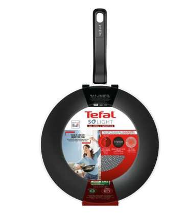 Tefal H0560742 So Light Induction 28cm Wok Pan