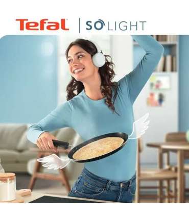Tefal H0563842 So Light 25 cm Induction Pancake Pan