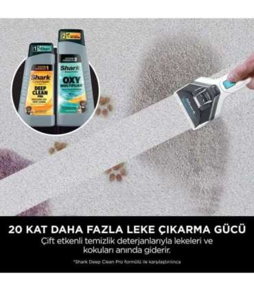 Shark PX200EUT carpet cleaning machine Handheld Deep/interim White